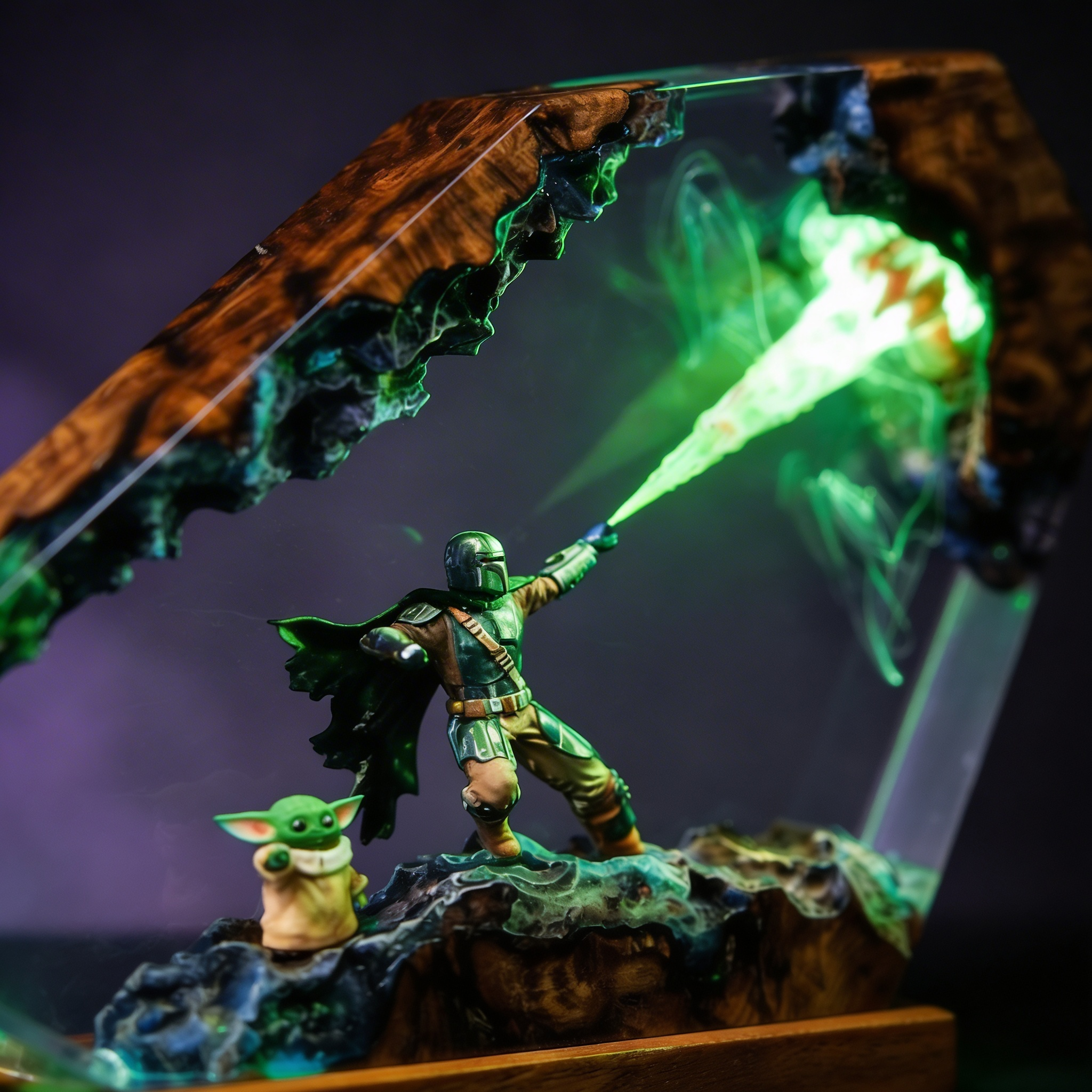 Bounty Hunter Lamp