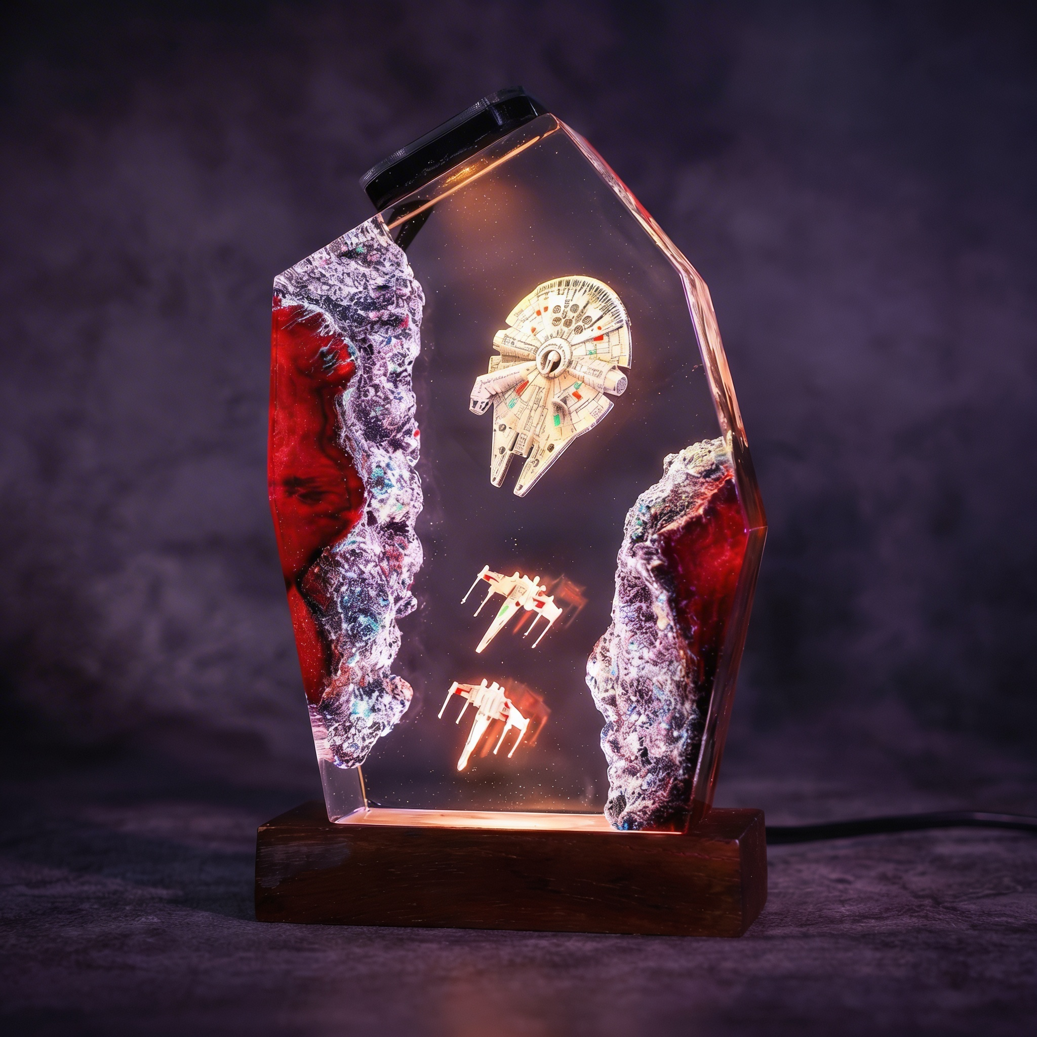 Galactic Falcon Lamp